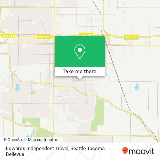 Edwards Independent Travel map