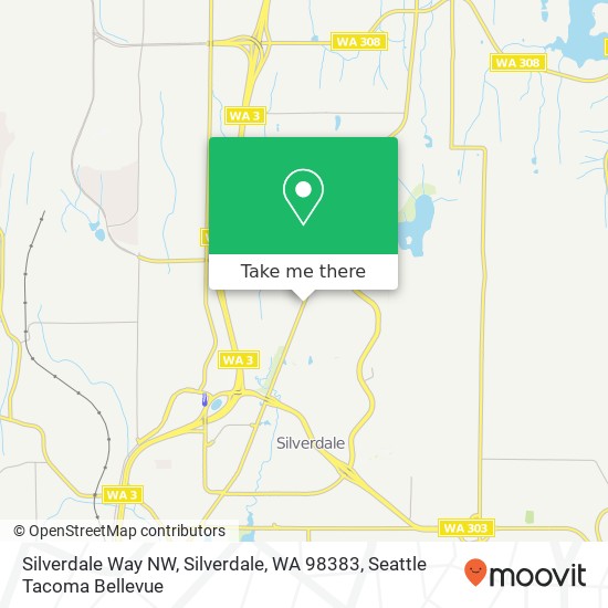 Silverdale Way NW, Silverdale, WA 98383 map