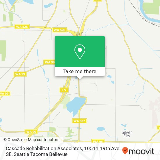 Cascade Rehabilitation Associates, 10511 19th Ave SE map