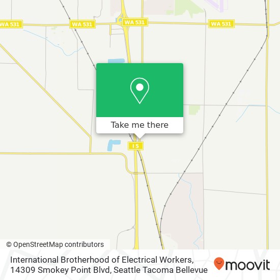 International Brotherhood of Electrical Workers, 14309 Smokey Point Blvd map