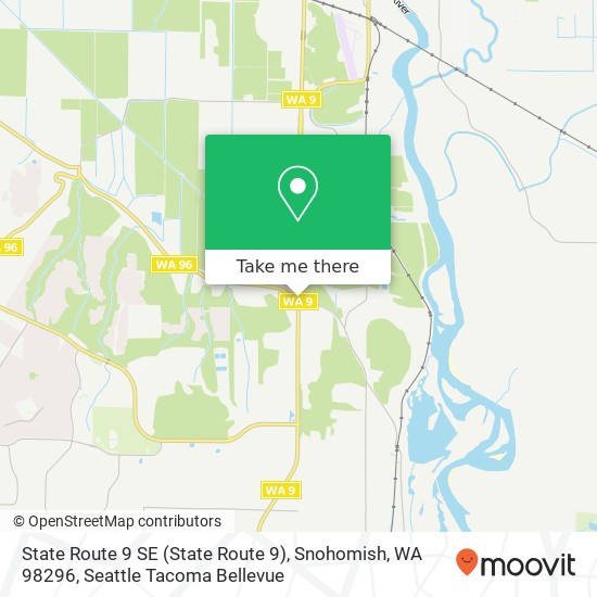 Mapa de State Route 9 SE (State Route 9), Snohomish, WA 98296