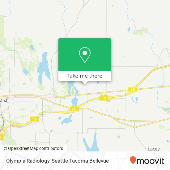 Olympia Radiology map