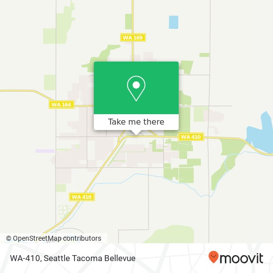 Mapa de WA-410, Enumclaw, WA 98022