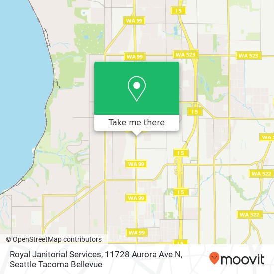 Royal Janitorial Services, 11728 Aurora Ave N map