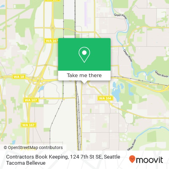 Mapa de Contractors Book Keeping, 124 7th St SE