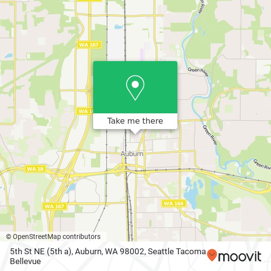 5th St NE (5th a), Auburn, WA 98002 map
