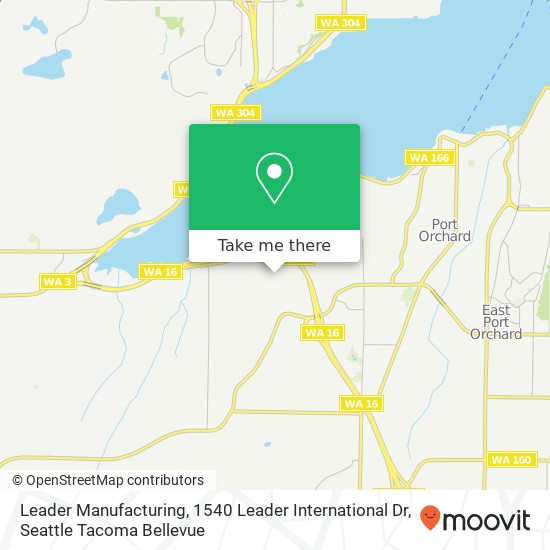 Leader Manufacturing, 1540 Leader International Dr map