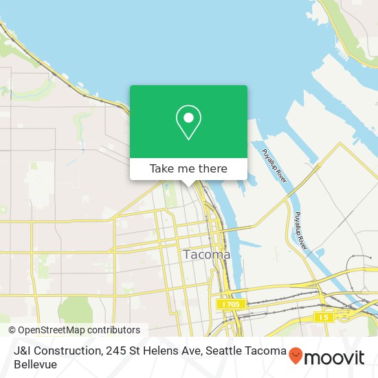 Mapa de J&I Construction, 245 St Helens Ave