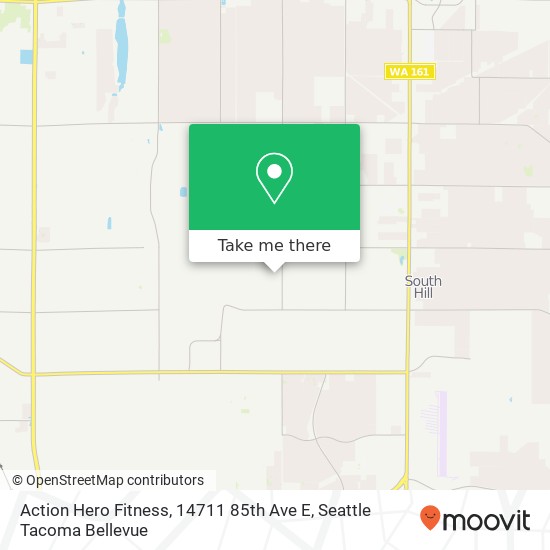 Action Hero Fitness, 14711 85th Ave E map