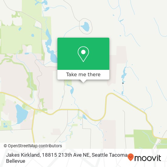 Jakes Kirkland, 18815 213th Ave NE map