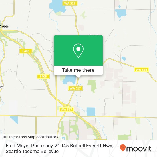 Fred Meyer Pharmacy, 21045 Bothell Everett Hwy map