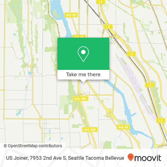 Mapa de US Joiner, 7953 2nd Ave S
