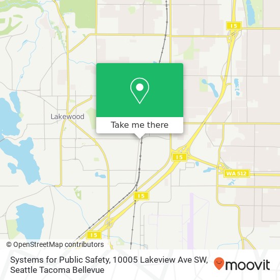 Systems for Public Safety, 10005 Lakeview Ave SW map