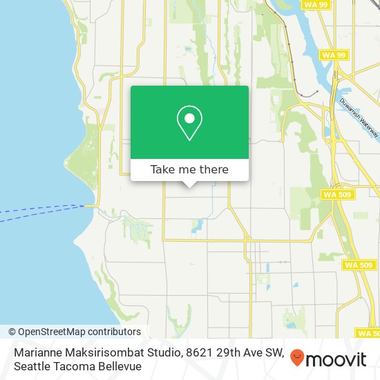 Marianne Maksirisombat Studio, 8621 29th Ave SW map