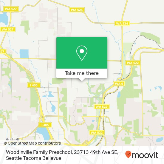 Mapa de Woodinville Family Preschool, 23713 49th Ave SE