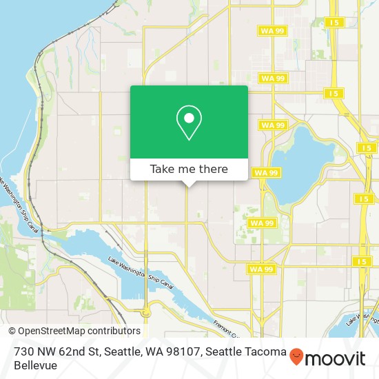 730 NW 62nd St, Seattle, WA 98107 map