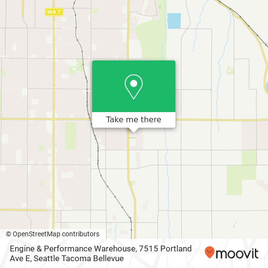 Mapa de Engine & Performance Warehouse, 7515 Portland Ave E