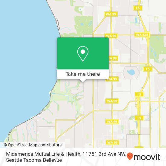 Midamerica Mutual Life & Health, 11751 3rd Ave NW map