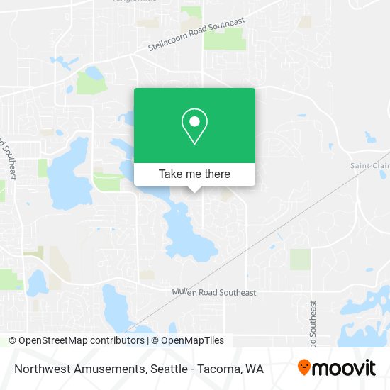 Northwest Amusements map