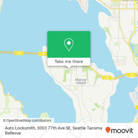 Auto Locksmith, 3003 77th Ave SE map