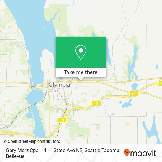 Mapa de Gary Merz Cpa, 1411 State Ave NE