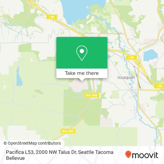 Mapa de Pacifica L53, 2000 NW Talus Dr