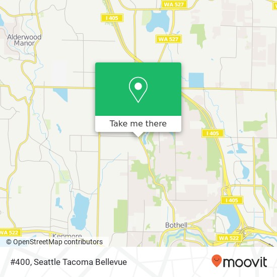 Mapa de #400, 24032 Bothell Everett Hwy #400, Bothell, WA 98021, USA