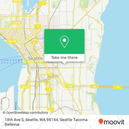 18th Ave S, Seattle, WA 98144 map