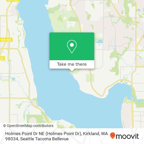 Holmes Point Dr NE (Holmes Point Dr), Kirkland, WA 98034 map