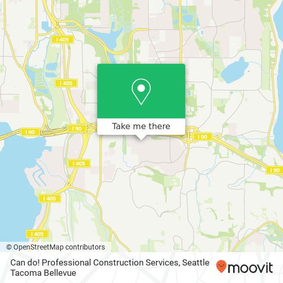 Can do! Professional Construction Services map