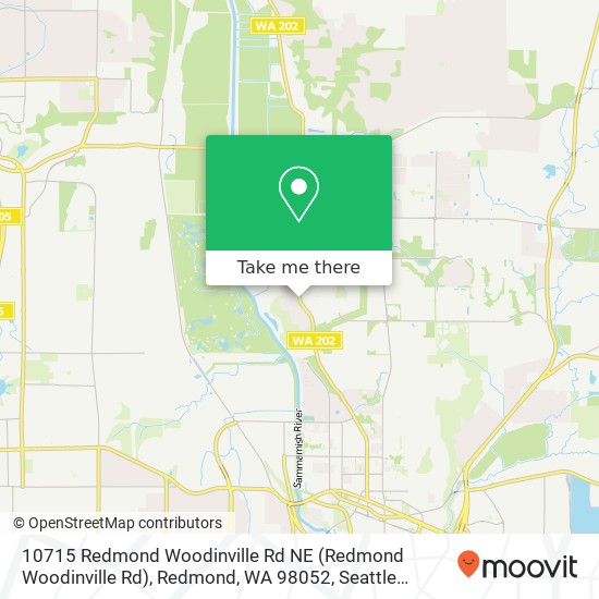 10715 Redmond Woodinville Rd NE (Redmond Woodinville Rd), Redmond, WA 98052 map
