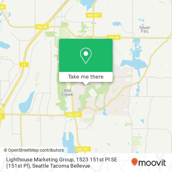 Lighthouse Marketing Group, 1523 151st Pl SE map