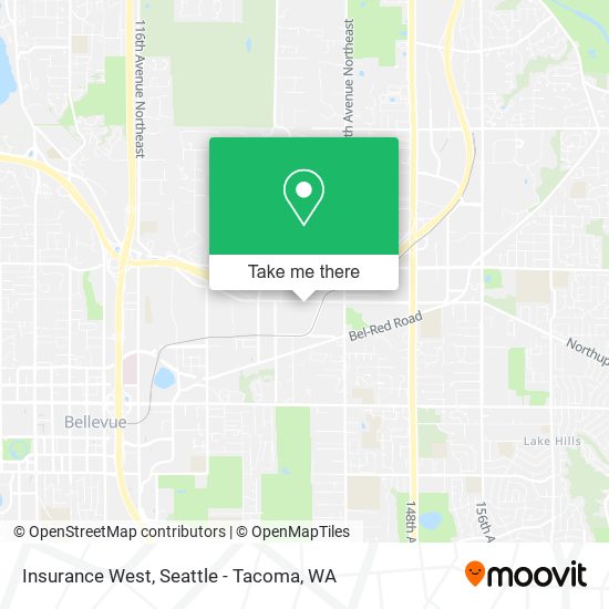 Insurance West map