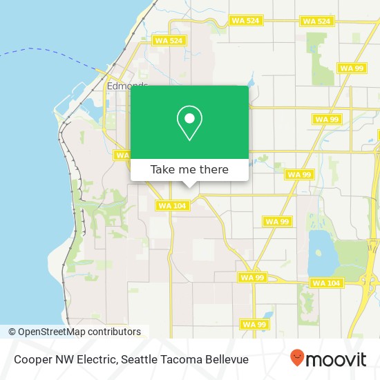 Mapa de Cooper NW Electric