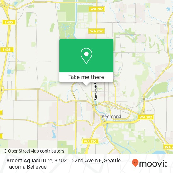 Argent Aquaculture, 8702 152nd Ave NE map