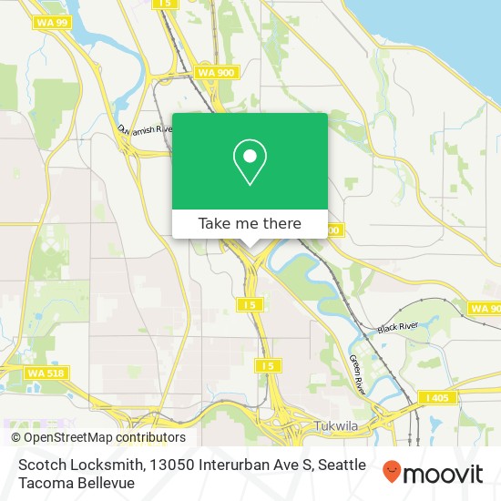 Scotch Locksmith, 13050 Interurban Ave S map