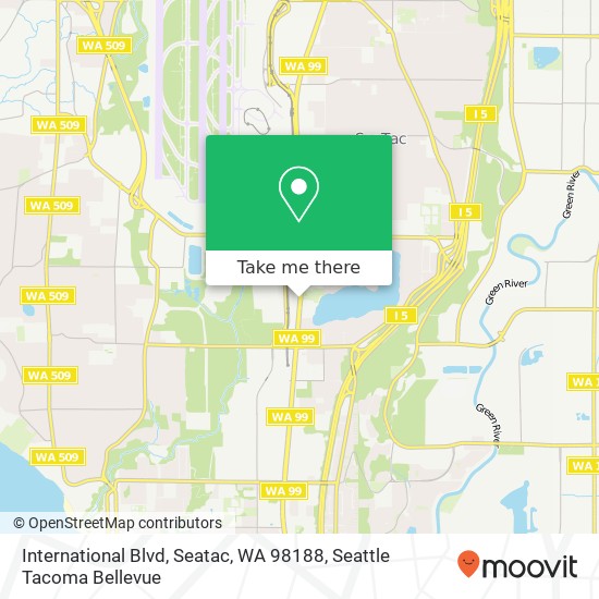 International Blvd, Seatac, WA 98188 map