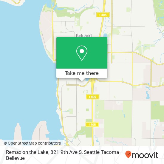 Remax on the Lake, 821 9th Ave S map