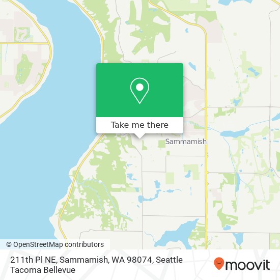 211th Pl NE, Sammamish, WA 98074 map