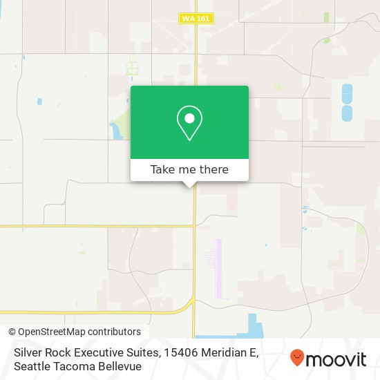 Mapa de Silver Rock Executive Suites, 15406 Meridian E