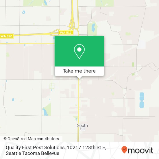 Quality First Pest Solutions, 10217 128th St E map