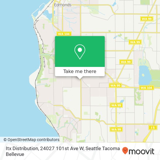 Itx Distribution, 24027 101st Ave W map