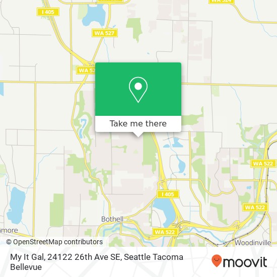 Mapa de My It Gal, 24122 26th Ave SE