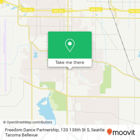 Mapa de Freedom Dance Partnership, 120 138th St S