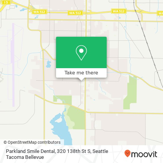 Parkland Smile Dental, 320 138th St S map