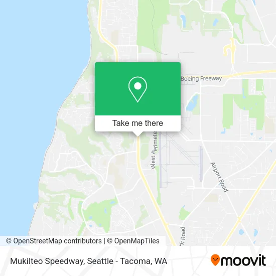 Mapa de Mukilteo Speedway