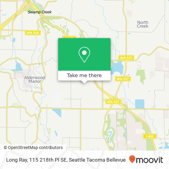 Long Ray, 115 218th Pl SE map