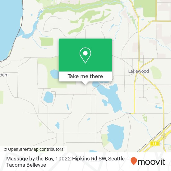 Massage by the Bay, 10022 Hipkins Rd SW map