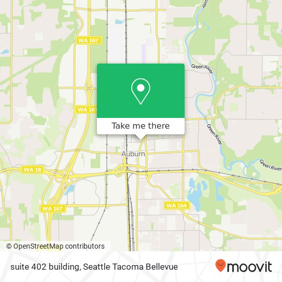 suite 402  building, 125 3rd St NE suite 402  building, Auburn, WA 98002, USA map