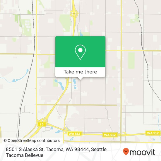 8501 S Alaska St, Tacoma, WA 98444 map